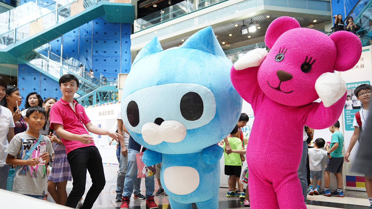 ANIMAX Taiwan品牌大使OO-Kun和So-net品牌大使MOMO熊首度同台比賽誰最Q