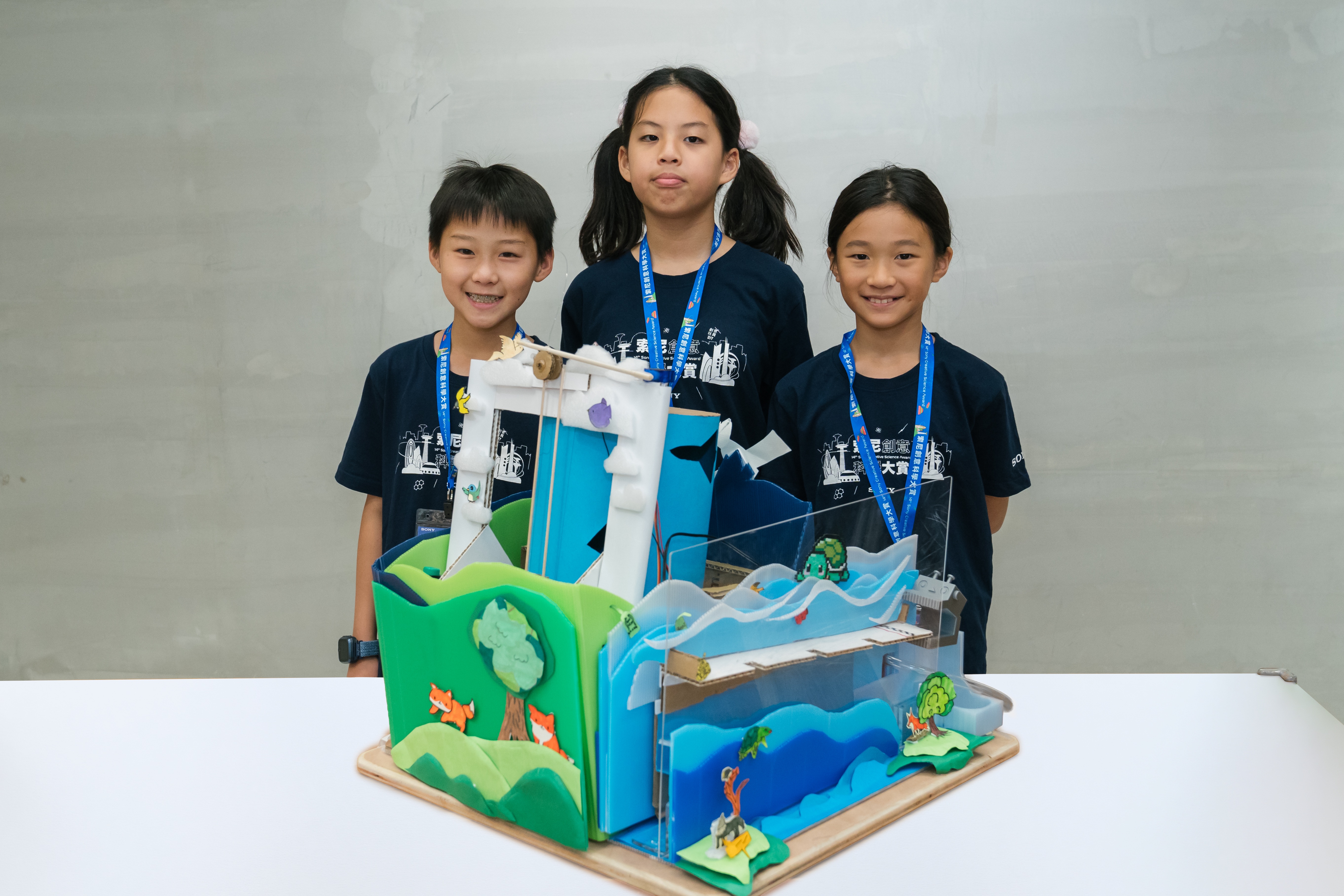 第14屆索尼創意科學大賞 優選_ 小螢瓜 – 未來太空機器人的淨海大作戰
